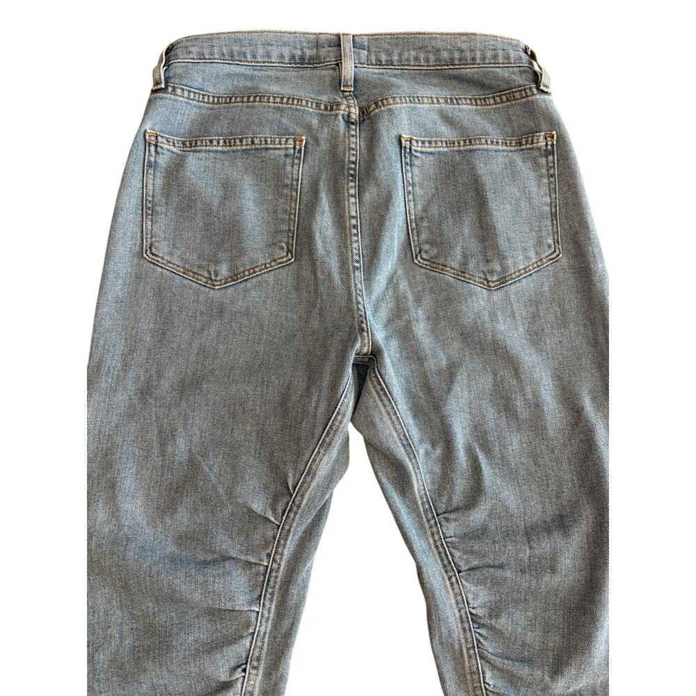 FRAME DENIM LE RUCHE CROP RUCHED JEANS NWOT SIZE 27 - Picture 6 of 8